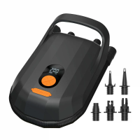 AIRBANK 20 PSI Hoge Druk SUP Luchtpomp voor Opblaasbare Stand Up Paddle Boards, Boten, Kajak, 12V DC Auto Connector, Aut