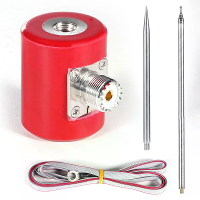 5.6M/16.4FT QRP Antenne 14M 30MHz 300W HF Antenne RVS 1/4 Golflengte voor USDX Radio