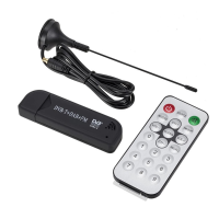 Mini USB FM radio DVB T RTL2832 + FC0012 SDR digitale ontvangerstick met afstandsbediening