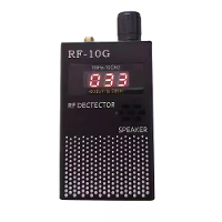 RF 10G Digitale RF Detector Draadloze Signaalsterkte Meter 1MHz 10GHz Hoge Gevoeligheid Aanpasbare Alarm Oplaadbare Batt
