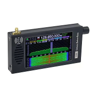 SDR 101 SDR Radio DSP Digitale Demodulatie Aluminium Legering Digitale Radio CW/AM/SSB/FM/WFM Radio Ontvanger 4.3 Inch I