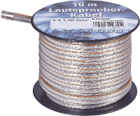 AIV 23557L Luidsprekerkabel 2 x 4.2 Mm² Zilver 10 m