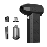 AJ C1 2 in 1 Draadloze Blazer Stofzuiger en Luchtduster 4000mAh Borstelloze Motor Oplaadbare Turbo Ventilator Verstelbar
