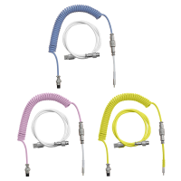 Ajazz 2.3 M Mechanische Toetsenbord Kabel Opgerolde Draad Type C Custom Usb poort Kabel Oprolbare Kabel voor Gaming Toet