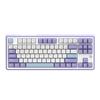 Ajazz Ak870pro 87 Toetsen Tri Mode Mechanisch Gaming Toetsenbord Dichtingsstructuur RGB PBT Hot verwisselbaar 2.4G/BT/Be