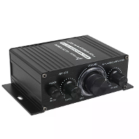 AK170 Hifi 12V Auto Versterker Thuis Stereo Subwoofer Versterker Geluidsspreker LED Display