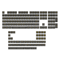 AKKO 155 Toetsen Clear Doorschijnende Keycap Set ASA Profiel UV Afdrukken PC Transparante Custom Keycaps voor Mechanisch