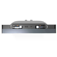 AKSW 271 4 in 1 autostation met 4 snelle oplaadinterfaces en retractabel kabelontwerp voor Tesla Model 3/Y autoaccessoir