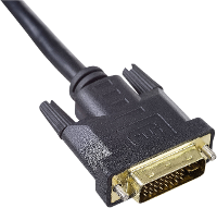 Akyga AK AV 03 DVI kabel Aansluitkabel 1.8 M Zwart