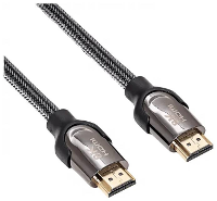 Akyga AK HD 05S HDMI kabel Aansluitkabel HDMI A stekker 0.5 M Zwart