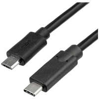 Akyga AK USB 16 USB kabel USB 2.0 USB micro B stekker, USB C stekker 1.00 M Zwart