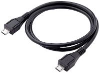Akyga AK USB 17 USB kabel USB micro B stekker, USB micro B stekker 0.60 M Zwart
