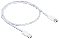 Akyga AK USB 50 USB kabel USB 2.0 USB C stekker 0.50 M Wit
