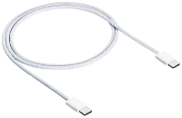 Akyga AK USB 51 USB kabel USB 2.0 USB C stekker 1.00 M Wit