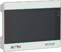 AkYtec SPC210 07 150621 PLC touchpanel 24 V/DC