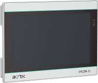 AkYtec SPC210 10 150622 PLC touchpanel 24 V/DC