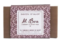 Al Bara Aleppo Zeep Pure Olijfolie & Roze Klei