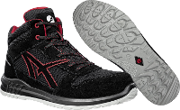 Albatros CLIFTON MID SRC 638700210000040 Hoge veiligheidsschoenen S3 Schoenmaat (EU): 40 Zwart, Rood 1 paar