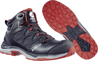 Albatros ULTRATRAIL BLACK MID 636200 44 Hoge ESD veiligheidsschoenen S3 Maat: 44 Zwart, Rood 1 paar