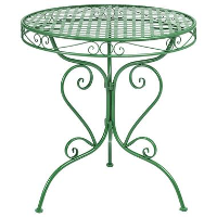 ALBINIA   Tuintafel   Groen   70 x 70 cm   IJzer