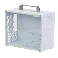 ALBOX E90PRO Draagbare MATX Gaming PC Behuizing Hoge Luchtstroom Ondersteunt RTX4090 240mm AIO 6 Fans Compact ATX PSU IT