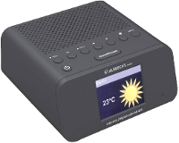 Albrecht DR 450 Internet Wekkerradio Internetradio Zwart