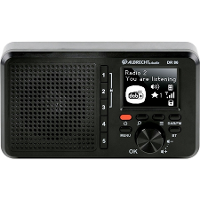 Albrecht DR 86 Radio DAB+, VHF (FM) Oplaadbaar Zwart