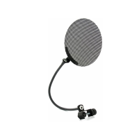 Alctron MA019B Filter Dubbel Gelaagd Windscherm Met Verbeterde Flexibele Zwanenhals Clip Stabilisatie Arm