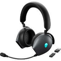 Alienware Tri Mode draadloze gamingheadset   AW920H gaming headset RGB led, 3,5 mm / Bluetooth 5,2 / USB Dongle