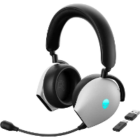 Alienware Tri Mode draadloze gamingheadset   AW920H gaming headset RGB led, 3,5 mm / Bluetooth 5,2 / USB Dongle