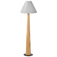 ALIGIDE   Staande lamp   Naturel   Rubberhout