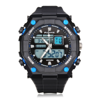 Alike Ak1275 Sport Led Waterproof Multifunction Rubber Men Wrist Watch