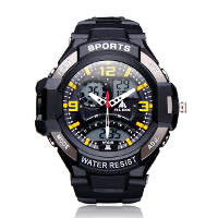 Alike Ak1390 Sport Date Alarm Outdoor Men Rubber Wrist Watch