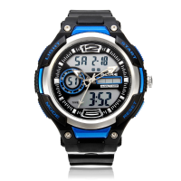 Alike Ak1395 Sport Big Dial Date Back Light Black Men Wrist Watch