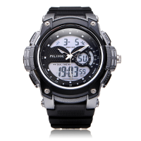 Alike Ak1396 Sport Date Chronograph Alarm Black Men Wrist Watch