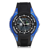 Alike E7111 Sport Led Waterproof Multifunction Men Quartz Wrist Watch