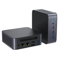 ALLIWAVA H90 Pro Mini PC AMD Ryzen 7 8745HS Octa Kern 16 Threads 16GB DDR5 1TB SSD WIFI 6 BT5.0 Triple Screen Display Ou