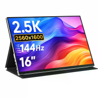 ALLIWAVA P16 Pro 16 inch 2.5K 144Hz FHD HDR IPS Type C draagbare computermonitor gaming scherm voor smartphone tablet la
