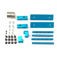 Alloy Magnetic Stealth Invisible Body Post Mount For 1:10 Rc Car