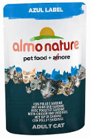 Almo Nature Cat Azul Label Kip/sardines Kattenvoer #95;_70 Gr