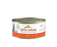 Almo Nature Kip en Garnaal per blik (OP is OP)