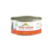 Almo Nature Kip en Garnaal per blik (OP is OP)