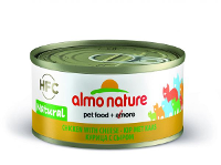 Almo Nature Kip en Kaas per blik (OP is OP)
