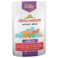 Almo Nature Daily Kip & Rundvlees 70 gram (5271) Per 30