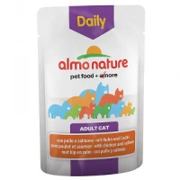 Almo Nature Daily Kip & Zalm 70 gram (5270) Per 30