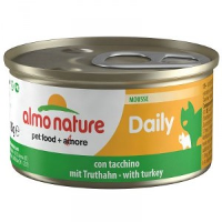 Almo Nature Daily Mousse met Kalkoen 85 gram (154) Per 24