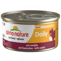 Almo Nature Daily Mousse met Konijn 85 gram (157) per 48