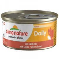 Almo Nature Daily Mousse met Zalm 85 gram (158) per 48