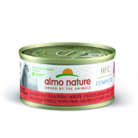 Almo Nature HFC Complete zalm en tonijn met wortel natvoer kat (70 g) 48 x 70 g