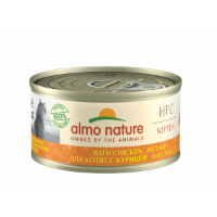 Almo Nature HFC Kitten kip natvoer kat (70 g) 6 x 70 g